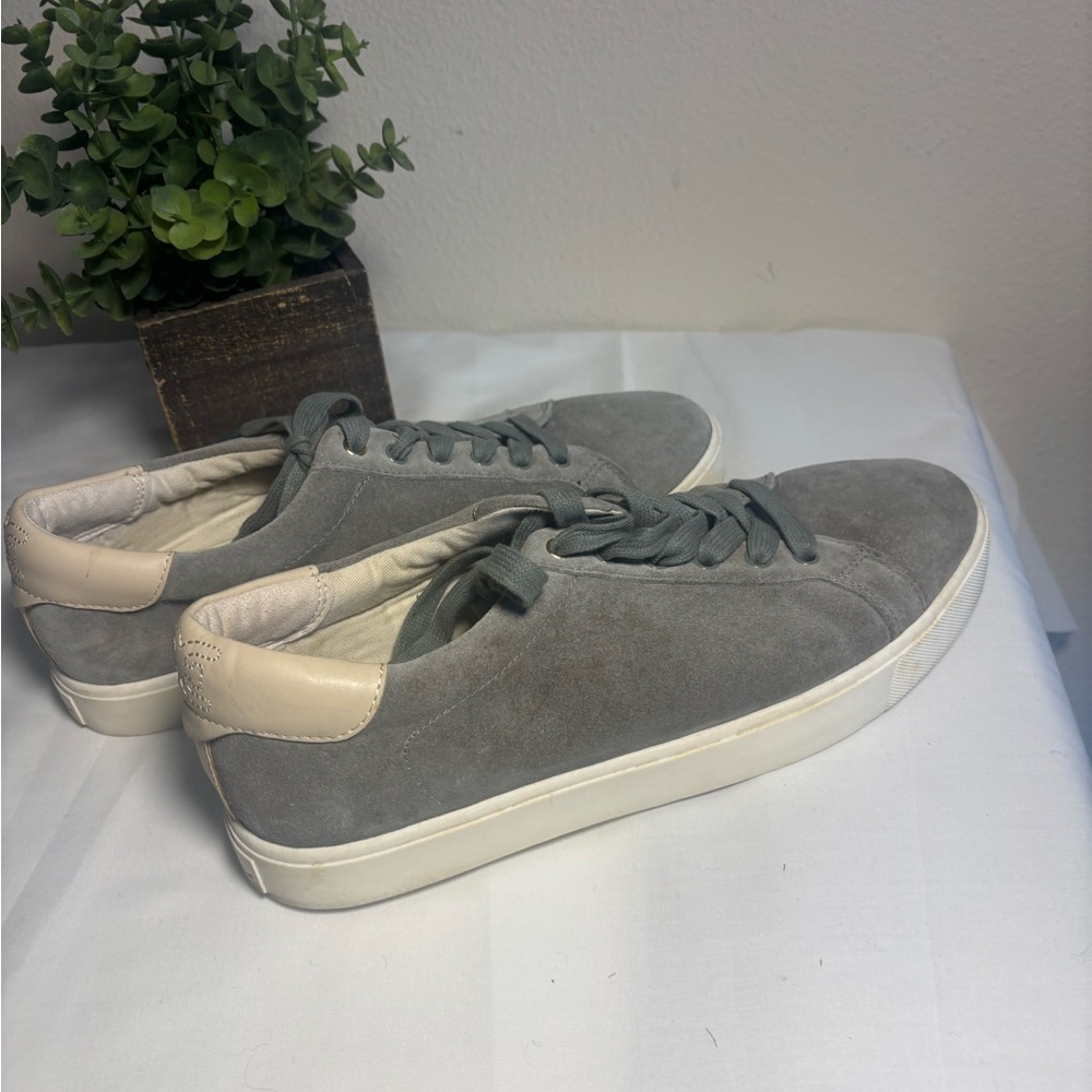Women’s Sam Edelman Gray and Cream Sneakers
